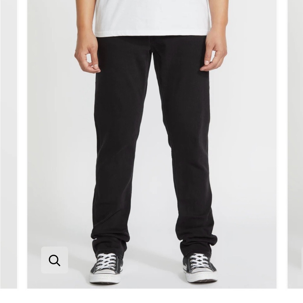 Volcom Men's Vorta Denim Jeans - Black rinsed